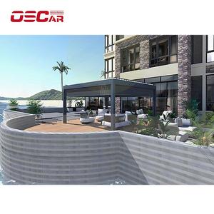 شرفة حديقة خارجية 10X12Ft مجلفنة سقف مزدوج في الهواء الطلق مظلة حديقة فناء حفلة مع ستائر شبكية عريشة قابلة للسحب - Product Image 2