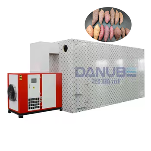 Root Vegetable Sweet Potato Drying Room Purple Potato Slice <b>Dehumidifier</b> Equipment Tray Type Dryer - Product Image 1
