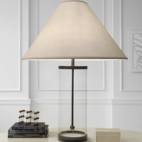 Lampe de table en verre transparent minimaliste moderne, design danois, luxe, salon, chambre à coucher, bureau, chevet, Artemis Home, 2700K, lumière douce et chaude