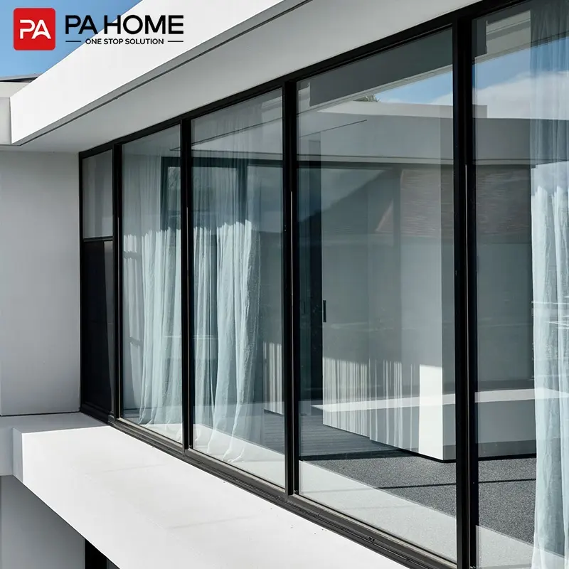 Schalldichte und wasserdichte PVC-Schiebefenster und -Türen vom PA-Hersteller
