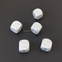 Dés à six faces XB, mini-dés faits à la main en laiton massif, fournitures de bar, jeux de dés à six faces