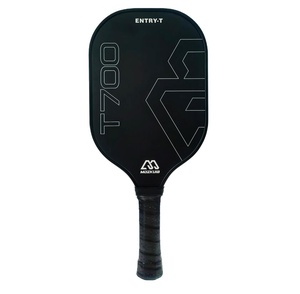 Échantillon gratuit, qualité supérieure, logo personnalisé, nouvelle raquette de pickleball populaire approuvée par l'USAPA en fibre de verre, fibre de carbone et graphite avec texture. - Product Image 1