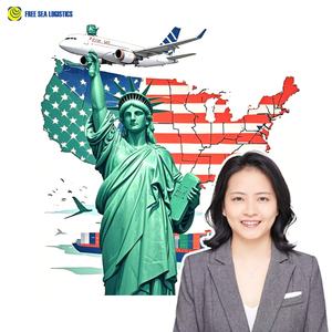 Servicio de Logística Puerta a Puerta FBA, Precios Competitivos, 20 pies 40 pies LCL + Agente de Carga Express, Agente de Envíos en EE. UU., 25-30 Días - Product Image 4