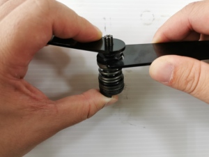 Mandrin à dégagement rapide de conception de couple réglable OP-103G 1/4 "tournevis à percussion pneumatique robuste 8 Nm MAX couple 6mm capacité de vis - Product Image 2