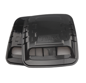Automotive Exhaust Hood Decorative Universal Airflow Intake Hood Suitable for All Equipped with <b>Flat</b> Engine Hood - Product Image 3