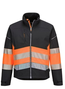 OEM <span class=keywords><strong>Hi</strong></span> <span class=keywords><strong>Vis</strong></span>均匀防水高品质反光带安全安全夹克前口袋定制反光外套 - Product Image 2