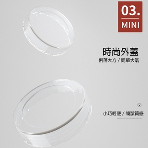 Tarro Cosmético Redondo Transparente de Boca Ancha de 20g a Precio de Fábrica, Envase Reutilizable con Tapa de Rosca para Mascarillas de Barro, Bálsamos Corporales y Productos Caseros para el Cuidado de la Piel - Product Image 5