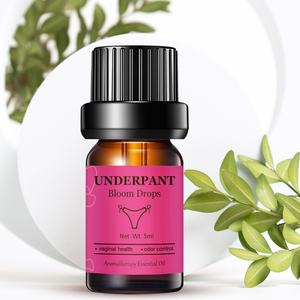 Chinaherbs Culotte Confort Vaginal 100% Huiles Essentielles Pures Eucalyptus Palmarosa Tea Tree Lavande Romarin Menthe Poivrée - Product Image 1