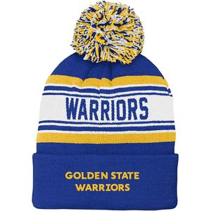 <span class=keywords><strong>Gorro</strong></span> de punto para niños de los Golden State Warriors con pompón y puño, para niños, para clima frío, deportivo - Product Image 3