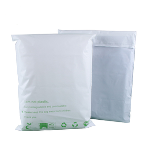 Sacs de courrier en plastique biodégradables pour la livraison de vêtements, 100 pièces, Logo personnalisé, enveloppes pour courrier - Product Image 4
