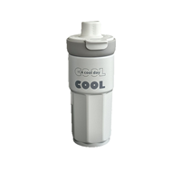 Vente flash - Gourdes isothermes en acier inoxydable de 550 ml, tasses isothermes, bouteilles d'eau réutilisables pour étudiants et adultes