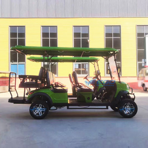 Factory Direct Sale Customized 6-Seater Electric Sightseeing Bus New Energy Golf Car with Q235B Steel and Lead-acid <b>Battery</b> - Product Image 3