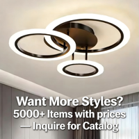 Plafonnier LED Carré Métallique Nordique Dimmable à Encastrer Noir Mat de Haute Qualité pour Chambre à Coucher