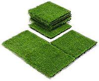 Dalles de gazon artificiel en plastique emboîtables Modèle 0020MPS0019 pour mobilier d'extérieur et usage en jardin - Fabriqué au Vietnam