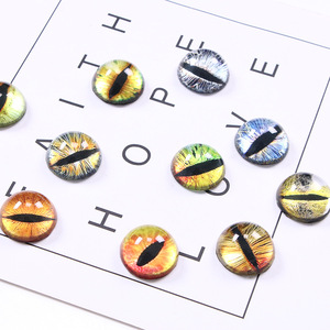 Oeil de poupée <span class=keywords><strong>en</strong></span> <span class=keywords><strong>verre</strong></span> 8-30mm pour enfant, jouet dinosaure, animal, décoration artistique, galets de <span class=keywords><strong>verre</strong></span> - Product Image 3