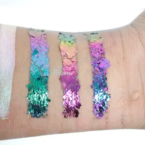 Kolortek Cosmetics Chameleon Foils Flakes Loose Chrome Flake Powder Pigment for Makeup