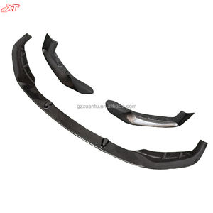 شفة أمامية من ألياف الكربون طراز G30 MP لسيارات BMW الفئة الخامسة G30 520i 530i 540i، فاصل الصدام الأمامي، طقم تعديل الهيكل 17-20 - Product Image 2