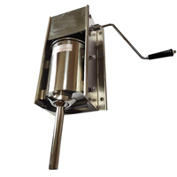 Nouvelle petite machine à saucisses manuelle avec moteur pour le traitement de la viande dans les restaurants et les hôtels comprenant un équipement de lavement
