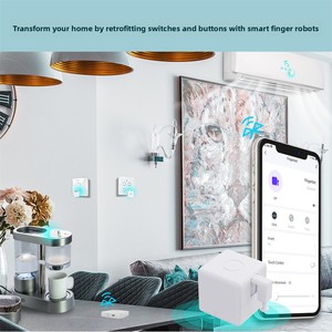 Tuya สำหรับ Smart <span class=keywords><strong>Fingerbot</strong></span> รุ่นที่ 3 ตัวกดปุ่มอัตโนมัติสำหรับบ้าน ควบคุมผ่านแอปไร้สายและสั่งงานด้วยเสียงผ่าน Alexa และ Google Home - Product Image 3