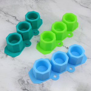 Molde de Silicona Ecológico para Macetas, Diseño Geométrico Poligonal, Apto para Lavavajillas, Molde para Cactus, Herramientas para Pasteles de Aromaterapia DIY - Product Image 6