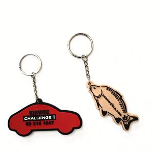 Manufacturer <b>Custom</b> Cute Letter 2d Pvc Key Chain Keyring Promotional Gift Designer Rubber Soft 3d Logo <b>Custom</b> <b>Keychain</b> - Product Image 6