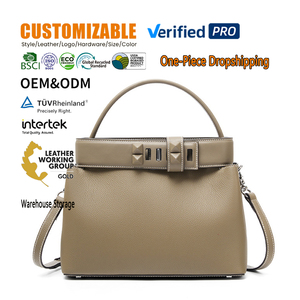 Sac Messager Haut de Gamme en Cuir Véritable avec Poignée Supérieure – Style Tendance pour Agences de Voyage Européennes et Boutiques Touristiques du Moyen-Orient - Product Image 1