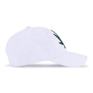 Casquette de baseball ajustable élégante pour hommes et femmes, 100% coton, casquette de papa blanche, impression de logo personnalisée - Product Image 3