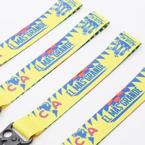 Correas de Llavero Personalizadas de Poliéster al por Mayor para Accesorios Deportivos y Artículos Promocionales de Espíritu de Equipo - Product Image 3