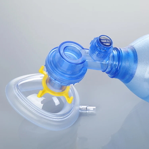 ถุงช่วยหายใจแบบพกพา PVC สำหรับการฝึกซ้อม CPR รุ่นใช้งานทางการแพทย์แบบง่าย - Product Image 6