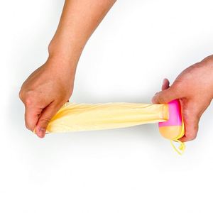 Disposable Heavy Duty <b>Small</b> Lavender Scented Pet Bag Disposal Biodegradable Cornstarch <b>Compostable</b> Dog Poop Waste Bag - Product Image 2