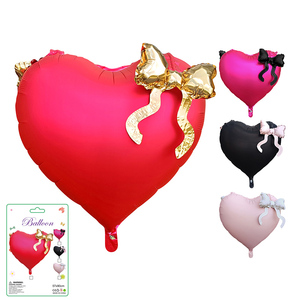 Globo de Aluminio en Forma de Corazón de 22 Pulgadas, Colores Mezclados, para Decoración de Fiestas, Bodas y Aniversarios - Product Image 6