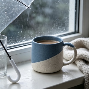 แก้วกาแฟเซรามิกลายจุด ขนาดเอเชีย พร้อมกล่องของขวัญ ป้องกันการรั่วซึม ใช้กับไมโครเวฟได้ นำกลับมาใช้ใหม่ได้ เป็นมิตรต่อสิ่งแวดล้อม เหมาะสำหรับเป็นของขวัญ - Product Image 6