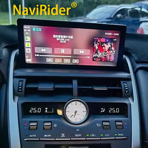 หน้าจอ Linux ขนาด 10.25 นิ้ว รองรับการเชื่อมต่อแบบ Mirror Link พร้อมระบบนำทาง GPS สำหรับ Lexus NX ปี 2014-2021 อัปเกรดระบบไร้สาย CarPlay เครื่องเล่นวิทยุในรถยนต์ หน้าจอ IPS - Product Image 1