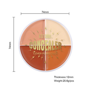 Paleta <span class=keywords><strong>de</strong></span> <span class=keywords><strong>Corrector</strong></span> <span class=keywords><strong>de</strong></span> 4 Colores <span class=keywords><strong>de</strong></span> Cobertura Total, <span class=keywords><strong>Corrector</strong></span> en Crema <span class=keywords><strong>de</strong></span> Larga Duración a Prueba <span class=keywords><strong>de</strong></span> Agua para <span class=keywords><strong>Ojeras</strong></span>, Imperfecciones y Maquillaje Diario - Product Image 6