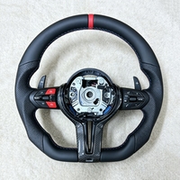 Volant en fibre de carbone M Sport pour BMW M3 F30 F15 F16 F20 F21 F25 F26 M5 F10 F11 F06 F07 F12 F13 F01 E90 E90 X5 E70 E87 E81