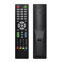 Mando a distancia universal para TV, código fijo para mando de voz, 4 botones, material ABS, venta al por mayor