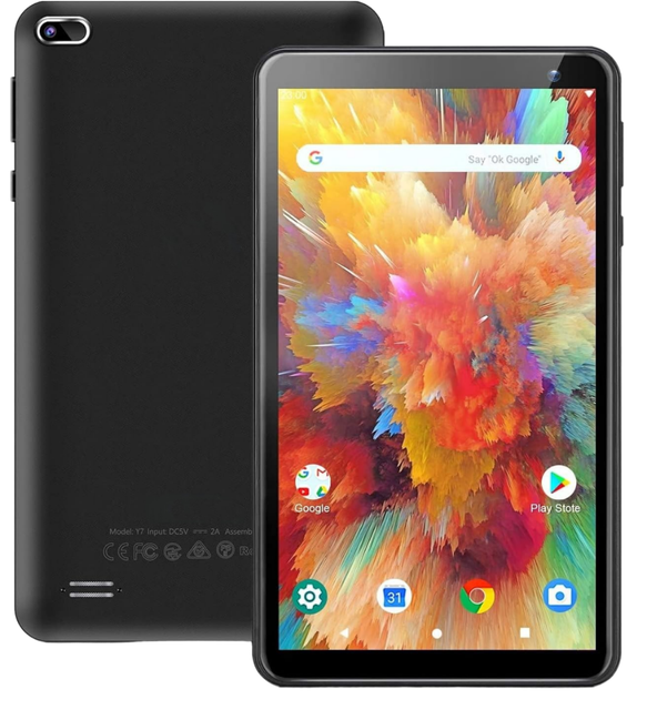 New 7 Inch Capacitive Screen Android 13 Tablet 4GB RAM 32GB ROM Quad-Core 2.0GHz 3G WiFi USB-C Business Professional Educational
