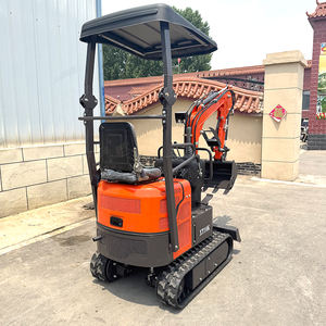 Mini Excavadora de 1 Tonelada, Excavadora Pequeña sobre Orugas, Compacta, Hidráulica, con Motor Opcional, Directo de Fábrica, Alta Potencia de Excavación 8.6KW - Product Image 5