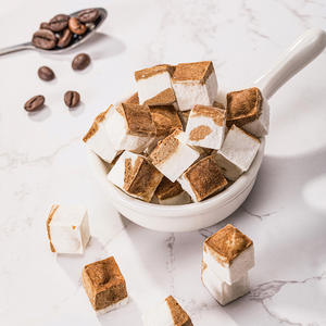 Atacado Freeze-Dried Coco Leite Snacks Crisp Café Sabor Escritório Lazer Preservado Frutas Novo estoque Passas Morango Maduro - Product Image 2