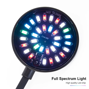 ไฟตู้ปลาแบบหนีบ JSD 7W 8W USB รุ่นใหม่ แสง LED สเปกตรัมเต็มสำหรับพืช 3 โหมด ปรับความสว่างได้ พร้อมรีโมทคอนโทรล ขนาด 20-60 ซม. สำหรับปลา - Product Image 3