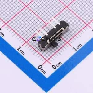 MSS23D19G20-B Slide Switch Through hole-8P,13x3.5mm Switch Double Pole Three Throw Rectangle Pin Header PC Pin 12.95mm - Product Image 1