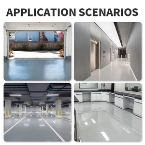 Vente flash - Revêtement imperméable en polyuréthane à base d'eau - Finition pour sols en polyuréthane - <span class=keywords><strong>Peinture</strong></span> pour sols en polyuréthane pour garages - Product Image 4