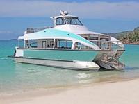 Grandsea AL-1180 12m/39ft 48 places, bateau de transport de passagers en aluminium avec moteur hors-bord diesel, type catamaran, à vendre