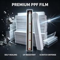 Film de protection de peinture TPU PPF auto-cicatrisant instantané super hydrophobe de qualité américaine avec garantie de 10 ans, film transparent TPU PPF pour voiture
