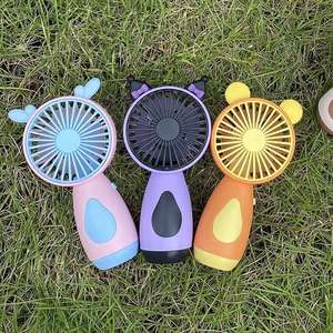 Práctico ventilador recargable de mano silencioso Mini ventilador compacto ventilador portátil alimentado por baterías - Product Image 3