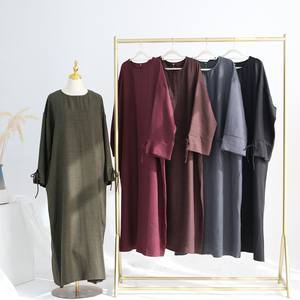 <strong>Modanisa</strong> Style Stylish <strong>Abaya</strong> With Khimar Wholesale Muslim Women Dress Islamic Modest Long Robe Eid Ramadan Dubai Turkey Outfit - Product Image 4