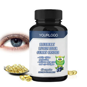 Bosbessen Luteïne Ester Antioxidant Softgel Capsule Oogverzorging & Schoonheid Gezondheidssupplement Voor Volwassenen Bosbessen Extract <span class=keywords><strong>Capsules</strong></span> - Product Image 1