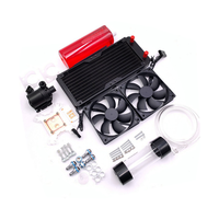 Aigo RDS Electronics — kit de refroidissement à eau à monter soi-même, radiateur avec ventilateur et pompe à eau