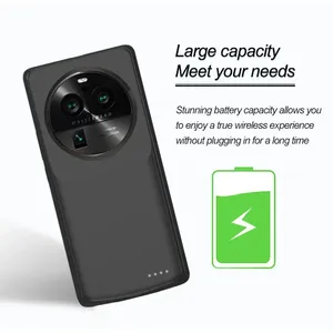 เคสแบตสำรอง 10000mah สำหรับ <span class=keywords><strong>OPPO</strong></span> Find X6 Pro X7 Ultra เคสแบตเตอรี่ พาวเวอร์แบงค์ ชาร์จสำหรับ <span class=keywords><strong>Oppo</strong></span> Find X7 Ultra พาวเวอร์แบงค์ - Product Image 2
