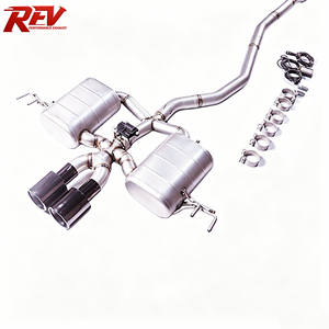 ระบบท่อไอเสียสแตนเลสขัดเงาแบบ Catback สำหรับรถยนต์ Honda Civic 1.5T FK7 ปี 2016-2021 รุ่น Universal พร้อมการรับประกัน <span class=keywords><strong>3</strong></span> ปี - Product Image 1